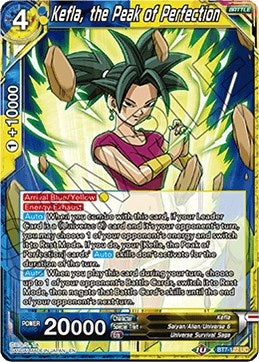 Image for Kefla, the Peak of Perfection (BT7-122) - Dragon Ball Super: Masters