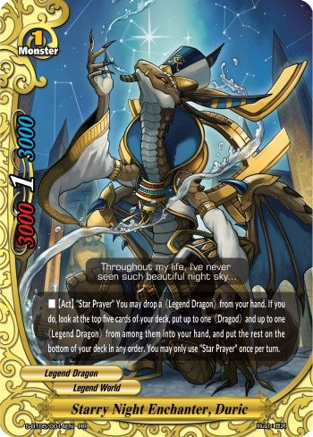 Starry Night Enchanter Duric (50014) [S-BT05] - Future Card BuddyFight Single