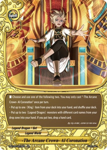 -The Arcane Crown- Al Coronation (50016) [S-BT05] - Future Card BuddyFight Single