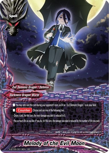 Melody of the Evil Moon (50019) [S-BT05] - Future Card BuddyFight Single