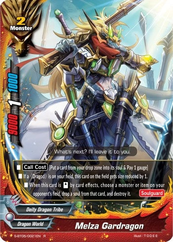 Melza Gardragon (50021) [S-BT05] - Future Card BuddyFight Single