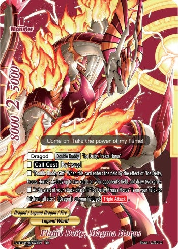 Flame Deity Magma Horus (BR) (502) [S-BT05] - Future Card BuddyFight Single