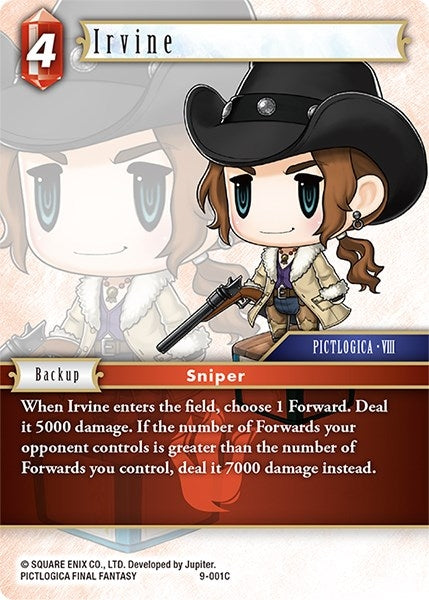 Irvine (9) [OP9] - Final Fantasy TCG Single