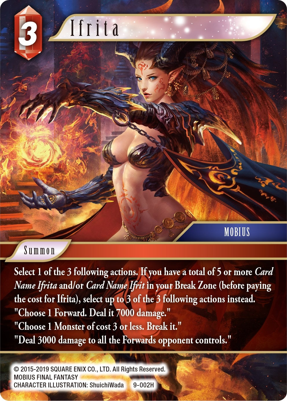 Ifrita (9) [OP9] - Final Fantasy TCG Single