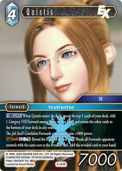 Quistis EX (9) [OP9] - Final Fantasy TCG Single