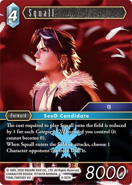 Squall (9) [OP9] - Final Fantasy TCG Single