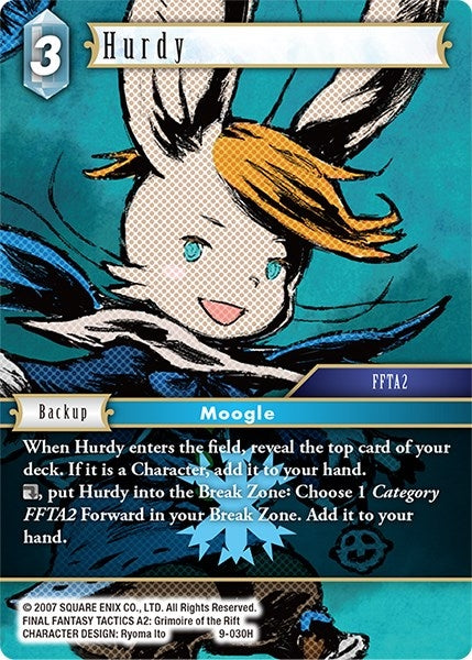 Hurdy (9) [OP9] - Final Fantasy TCG Single