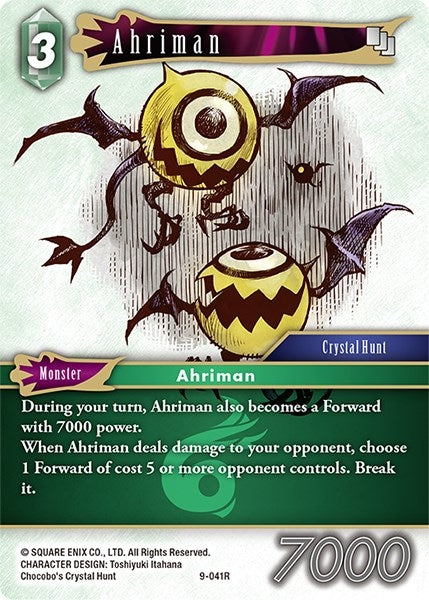 Ahriman (9) [OP9] - Final Fantasy TCG Single