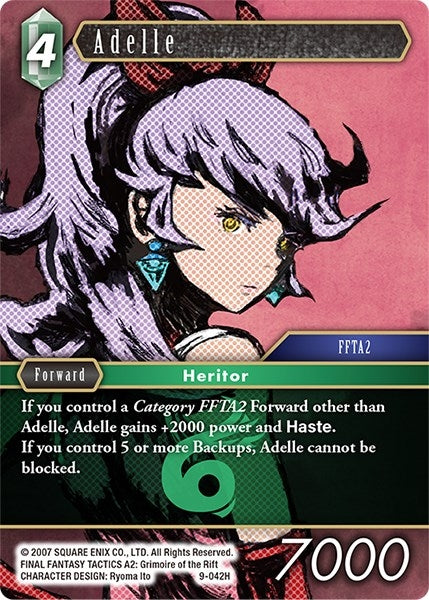 Adelle (9) [OP9] - Final Fantasy TCG Single