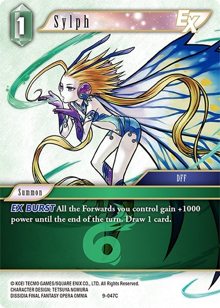 Sylph EX (9) [OP9] - Final Fantasy TCG Single