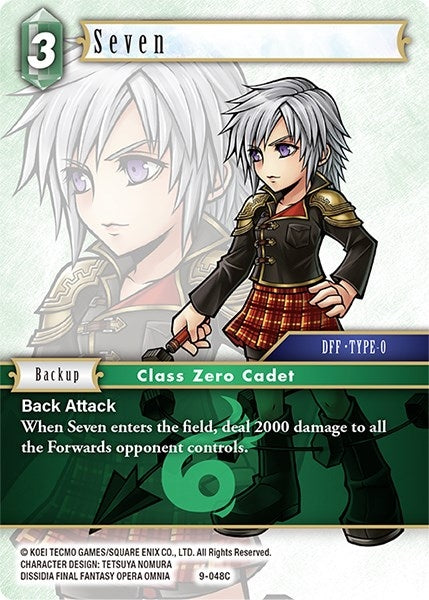 Seven (9) [OP9] - Final Fantasy TCG Single