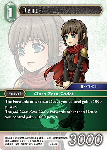 Deuce (9) [OP9] - Final Fantasy TCG Single