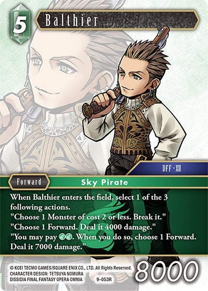 Balthier (9) [OP9] - Final Fantasy TCG Single