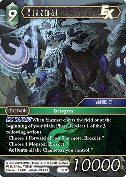 Yiazmat EX (9) [OP9] - Final Fantasy TCG Single