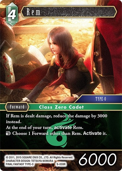 Rem (9-059R) (9) [OP9] - Final Fantasy TCG Single