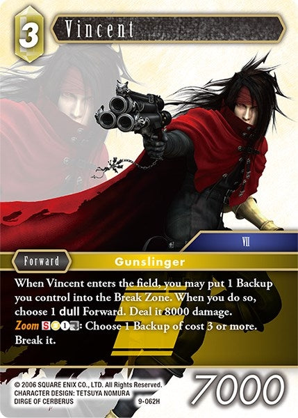 Vincent (9) [OP9] - Final Fantasy TCG Single