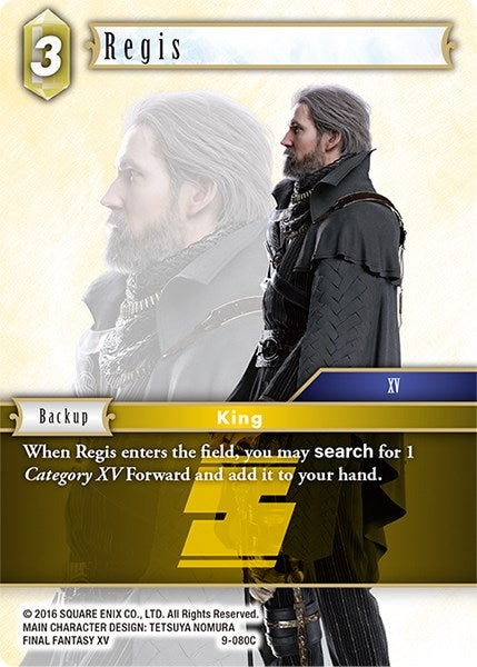 Regis (9) [OP9] - Final Fantasy TCG Single