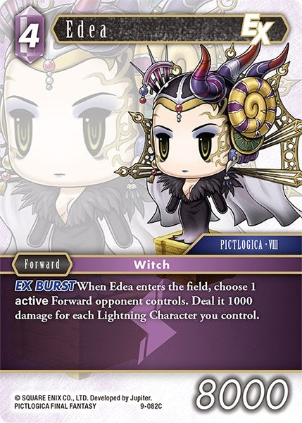 Edea EX (9) [OP9] - Final Fantasy TCG Single