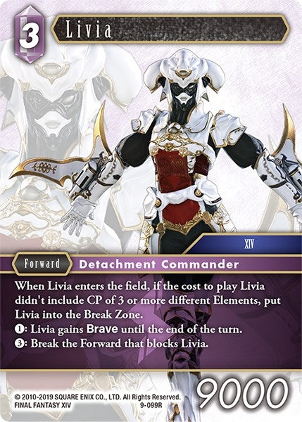Livia (9) [OP9] - Final Fantasy TCG Single