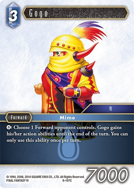 Gogo (9) [OP9] - Final Fantasy TCG Single