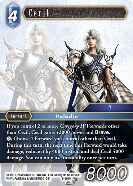 Cecil (9) [OP9] - Final Fantasy TCG Single