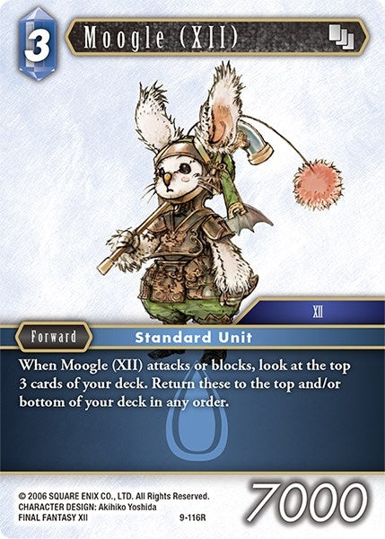 Moogle (XII) (9) [OP9] - Final Fantasy TCG Single
