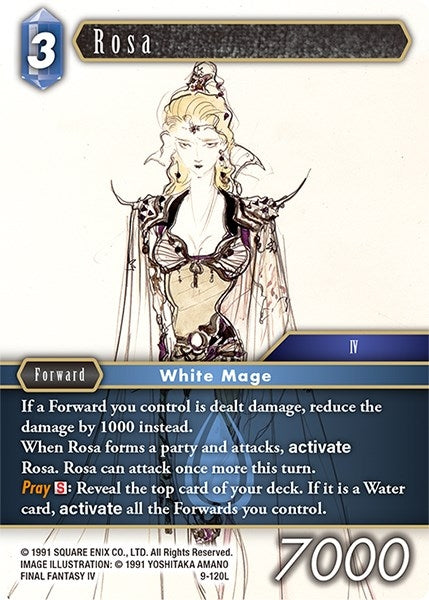 Rosa (9) [OP9] - Final Fantasy TCG Single