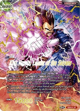 Image for King Vegeta // King Vegeta, Leader of the Saiyans (SD9-01) - Dragon Ball Super: Masters
