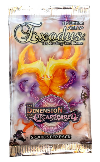 Exodus TCG: The Dimension that Disappeared Booster Pack (First Edition) [DDIS] - Exodus TCG Sealed