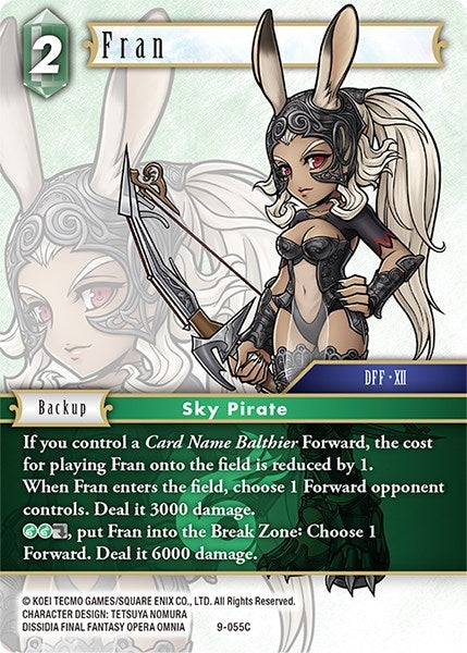 Fran (9) [OP9] - Final Fantasy TCG Single