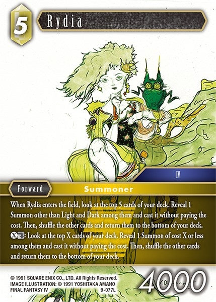 Rydia (9) [OP9] - Final Fantasy TCG Single