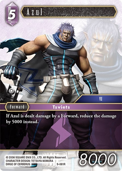 Azul (9) [OP9] - Final Fantasy TCG Single