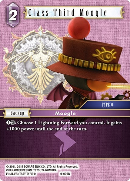 Class Third Moogle (9) [OP9] - Final Fantasy TCG Single