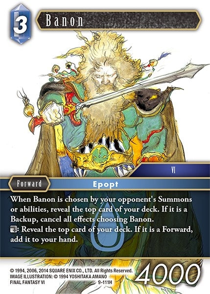 Banon (9) [OP9] - Final Fantasy TCG Single