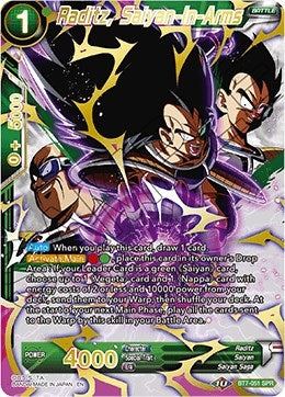 Image for Raditz, Saiyan-In-Arms (SPR) (BT7-051) - Dragon Ball Super: Masters