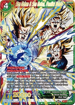 Image for Son Gohan & Son Goten, Familial Bonds (SPR) (BT7-113) - Dragon Ball Super: Masters