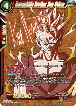 Image for Dependable Brother Son Gohan (SPR Signature) (BT7-006) - Dragon Ball Super: Masters