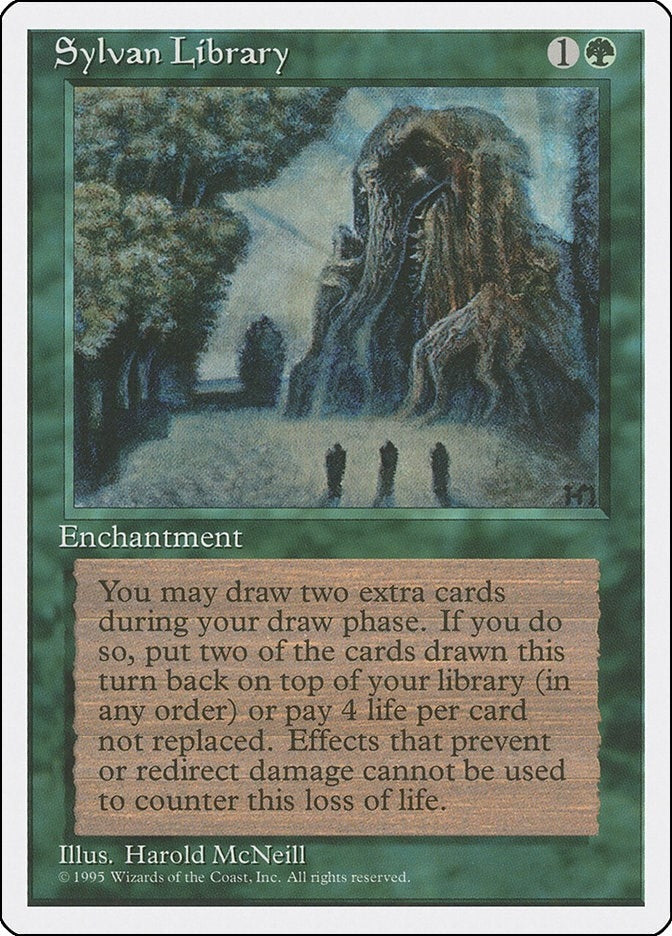 Sylvan Library (157) [4ED] - MTG Single