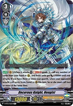 Decorous Knight Hengist (5026) [V-BT05] - Cardfight Vanguard Single