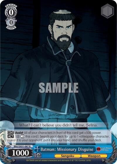 Batman: Missionary Disguise (1067) [BNJ/SX0] - Weiss Schwarz Single