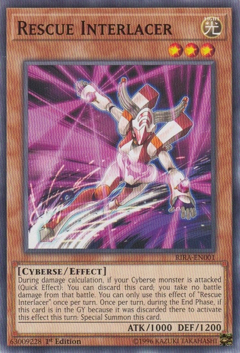 Rescue Interlacer (1) (RIRA) - YuGiOh Single