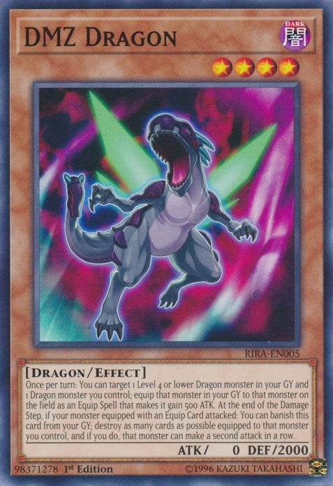 DMZ Dragon (5) (RIRA) - YuGiOh Single