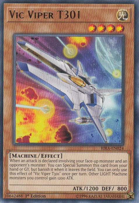 Vic Viper T301 (24) (RIRA) - YuGiOh Single