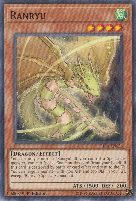 Ranryu (26) (RIRA) - YuGiOh Single