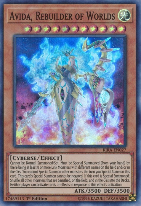 Avida Rebuilder of Worlds (27) (RIRA) - YuGiOh Single