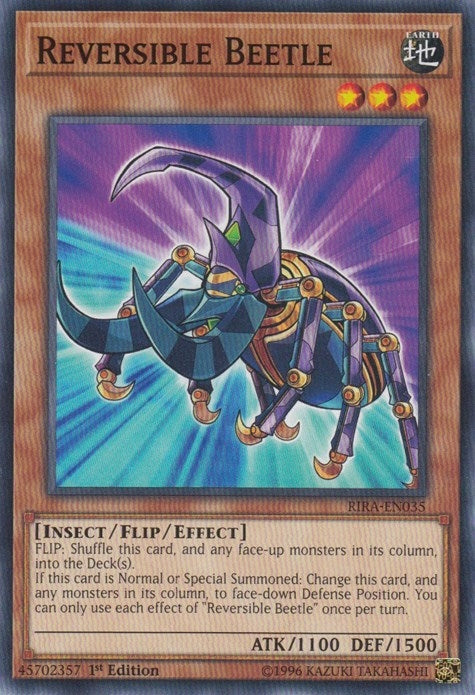 Reversible Beetle (35) (RIRA) - YuGiOh Single