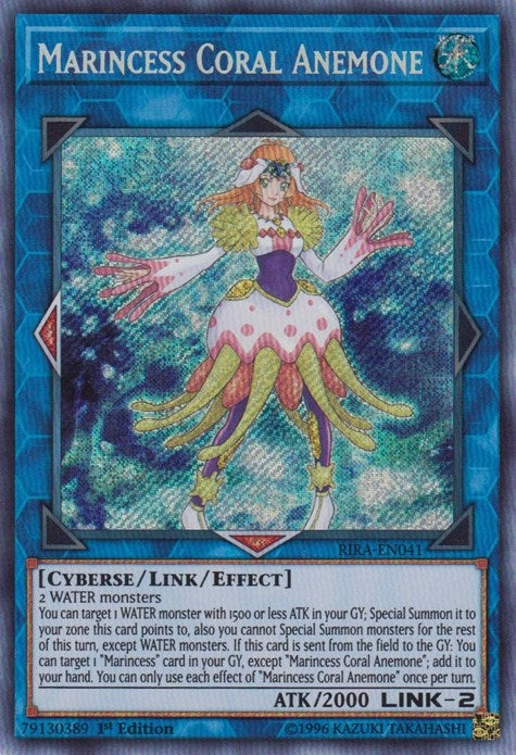 Marincess Coral Anemone (41) (RIRA) - YuGiOh Single