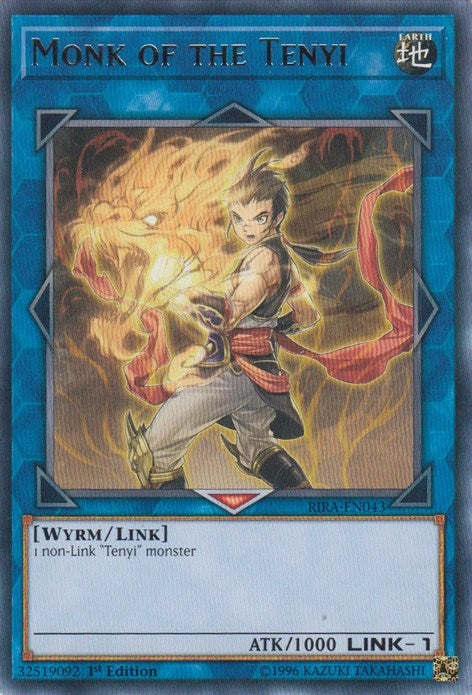 Monk of the Tenyi (43) (RIRA) - YuGiOh Single