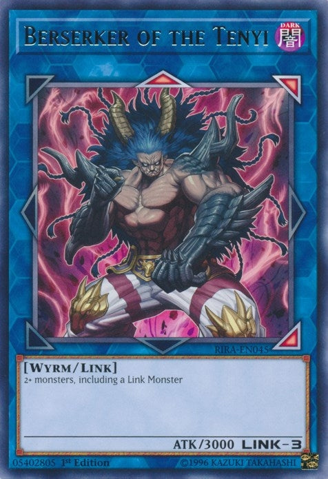 Berserker of the Tenyi (45) (RIRA) - YuGiOh Single