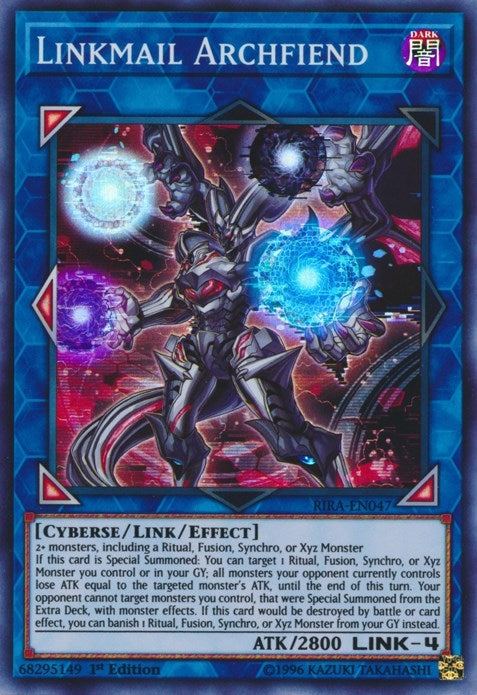 Linkmail Archfiend (47) (RIRA) - YuGiOh Single